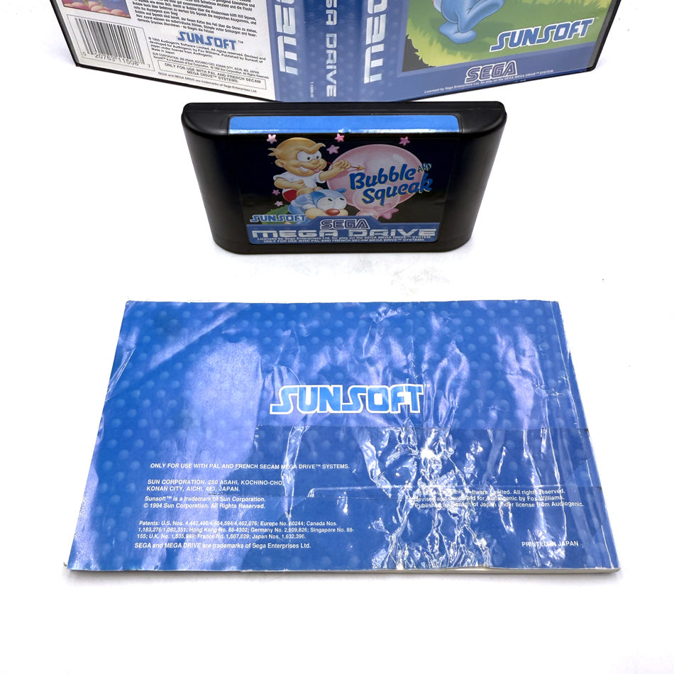 Bubble And Squeak Sega Megadrive