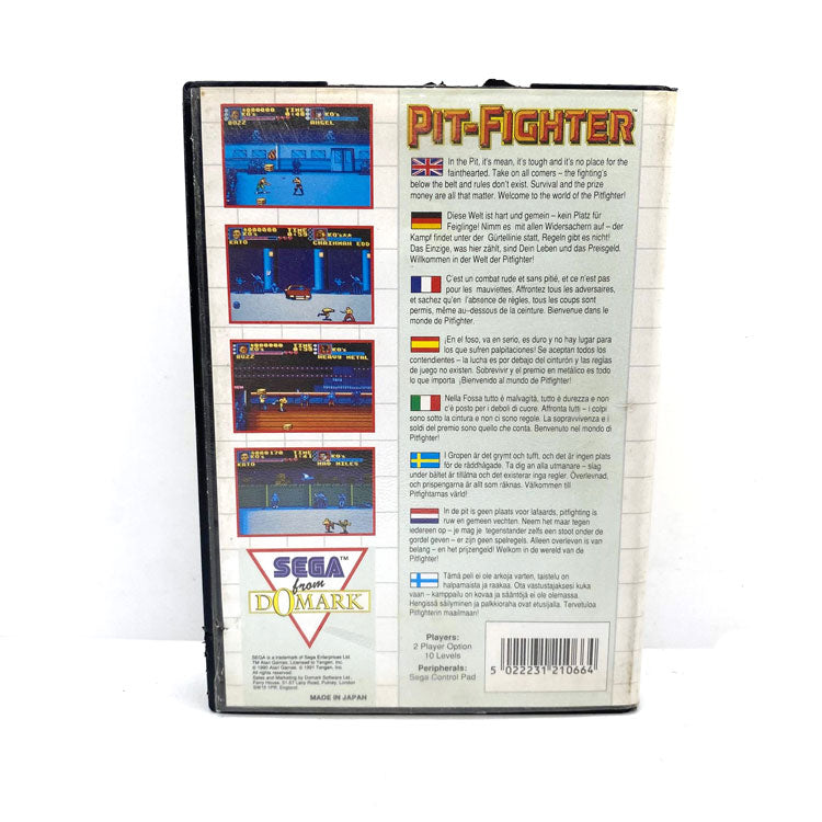 Pit-Fighter Sega Master System