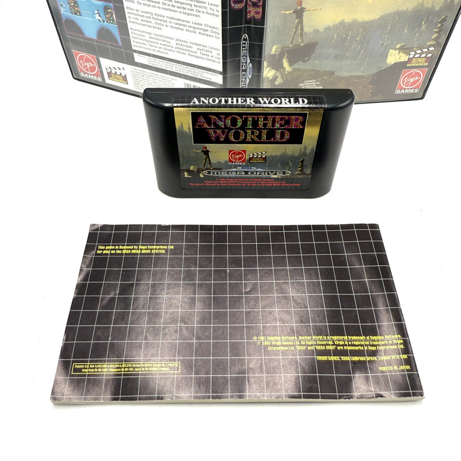 Another World Sega Megadrive