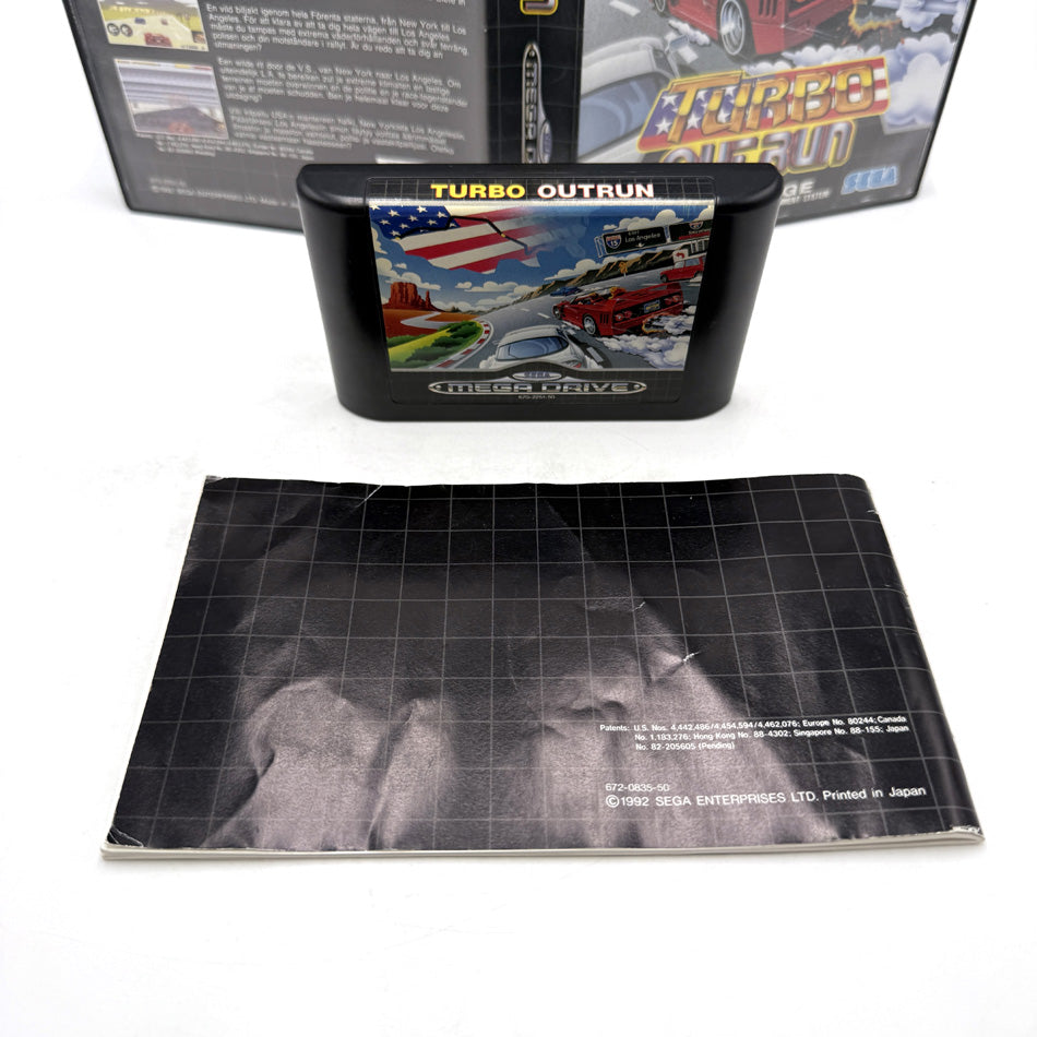 Turbo OutRun Sega Megadrive (Turbo Out Run)