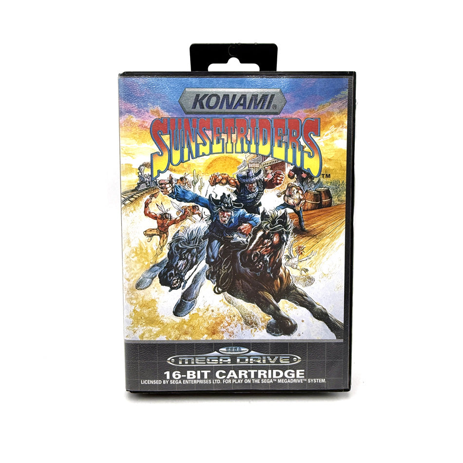 Sunset Riders - Megadrive - jouets rétro jeux de société figurines et