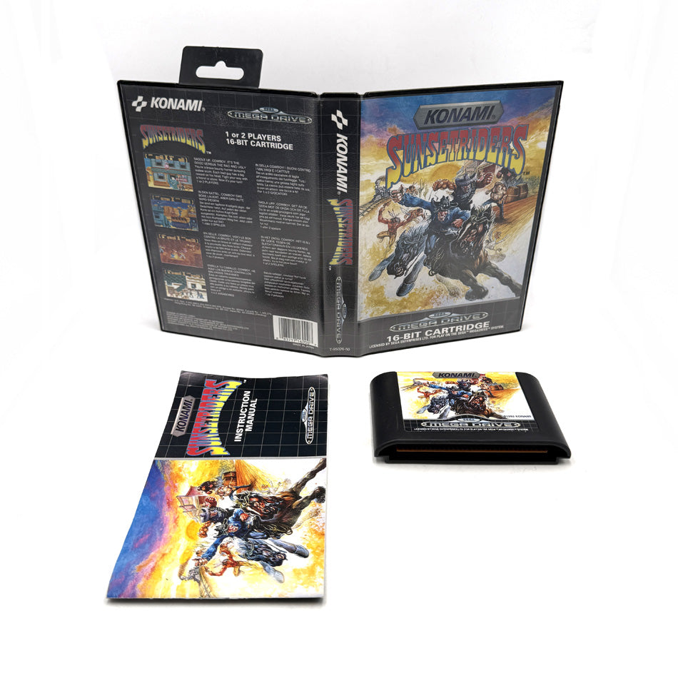Sunsetriders Sega Megadrive 