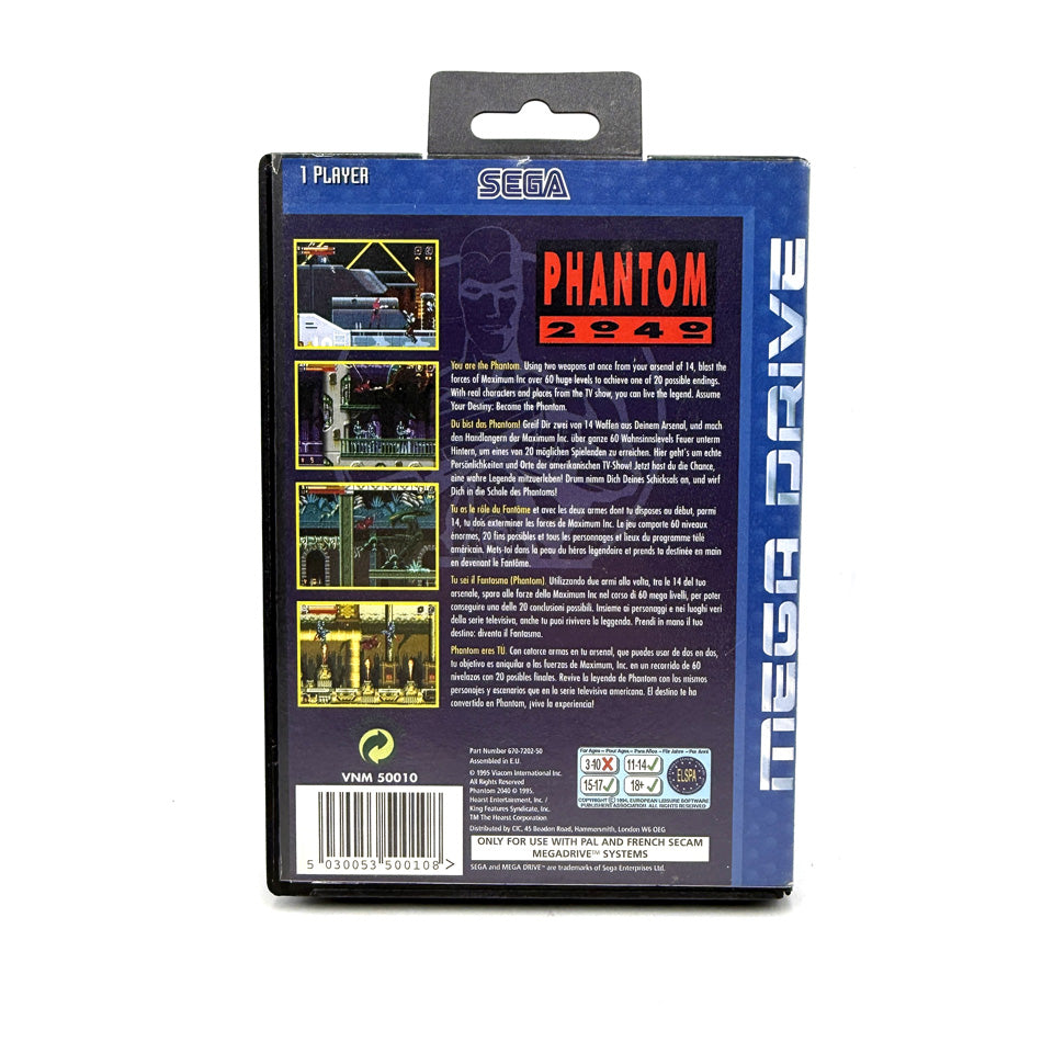 Phantom 2049 Sega Megadrive (RARE)