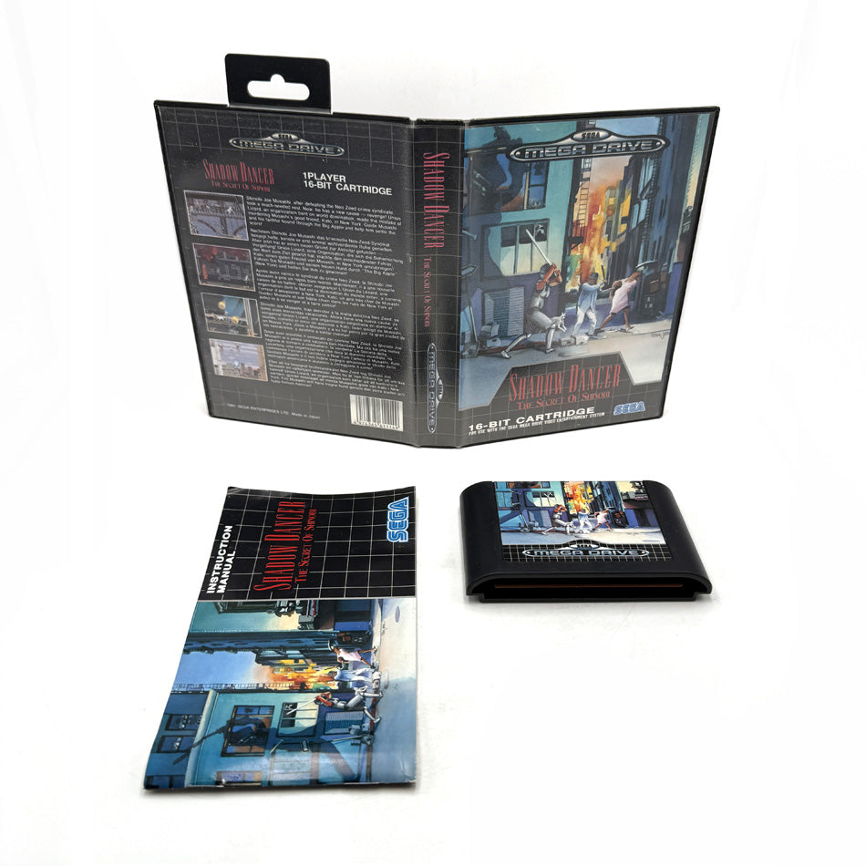 Shadow Dancer The Secret Of Shinobi Sega Megadrive