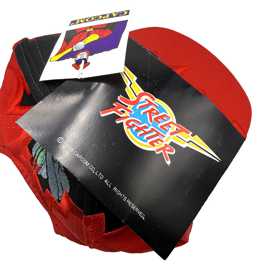 Casquette Capcom Street Fighter Ryu/Mr Bison Snapback 6-Panel Vintage (1996)