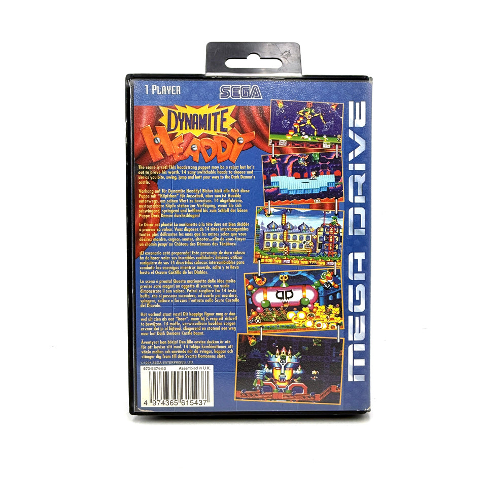 Dynamite Headdy Sega Megadrive