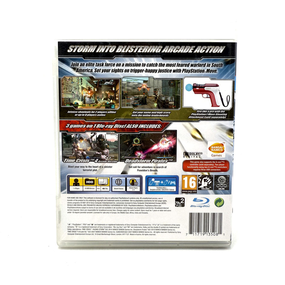 Time Crisis Razing Storm Playstation 3