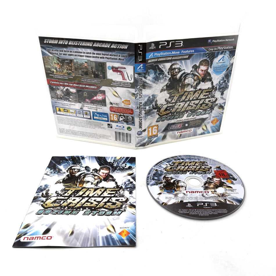 Time Crisis Razing Storm Playstation 3