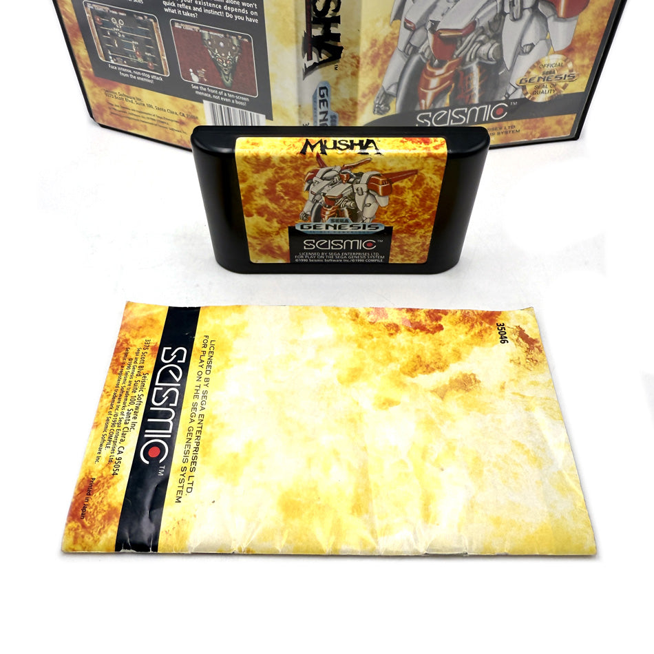Musha Sega Genesis (Sega Megadrive) - RARE Retromania Musha Sega Genesis (Sega Megadrive) - RARE Retromania