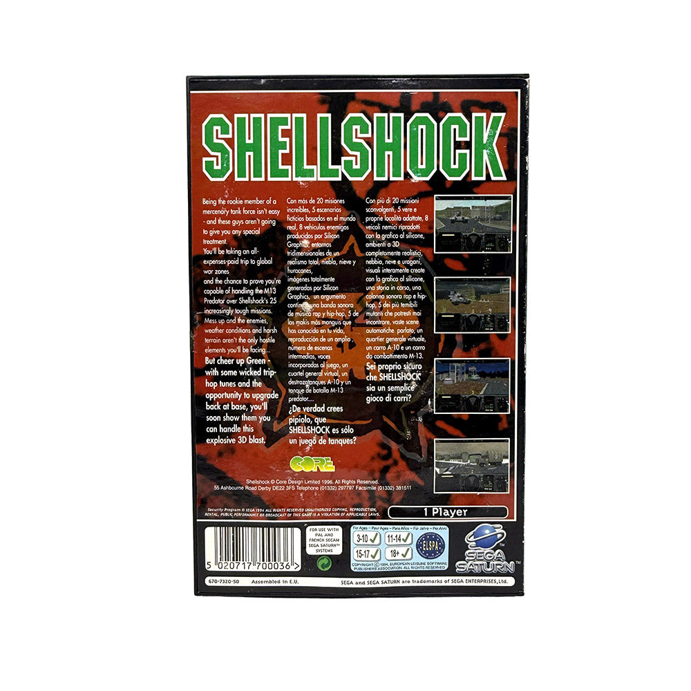 Shellshock Sega Saturn