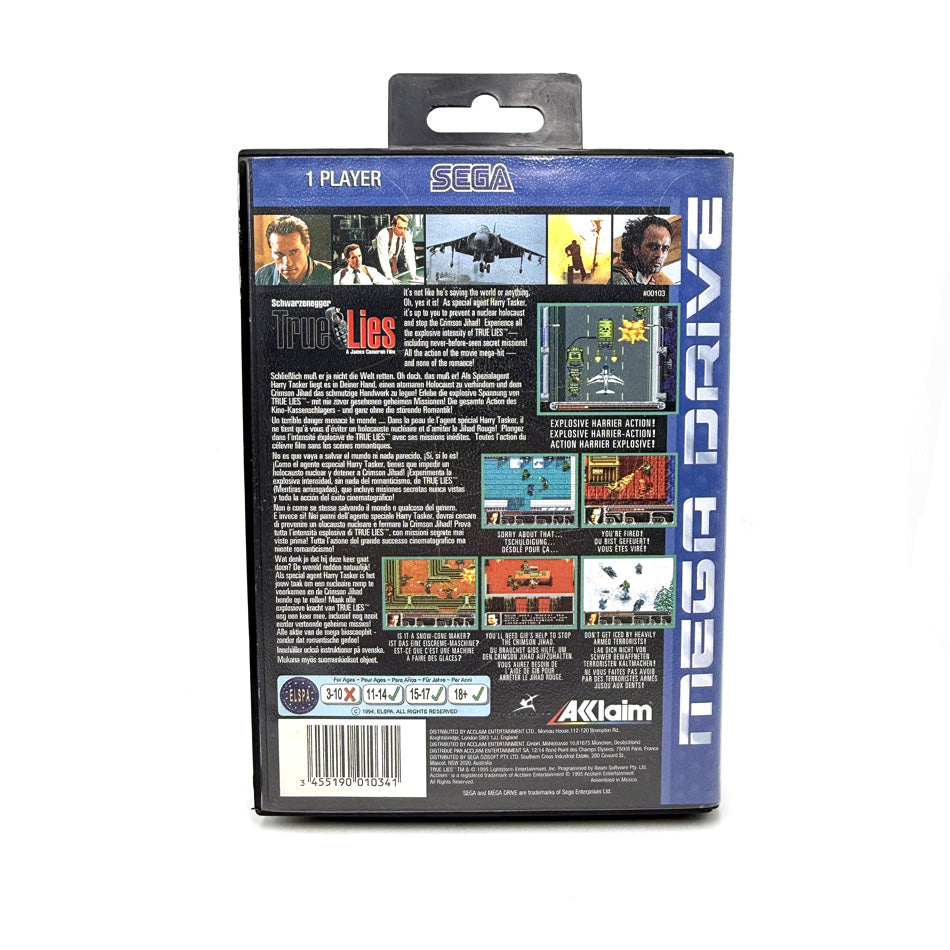 True Lies Sega Megadrive