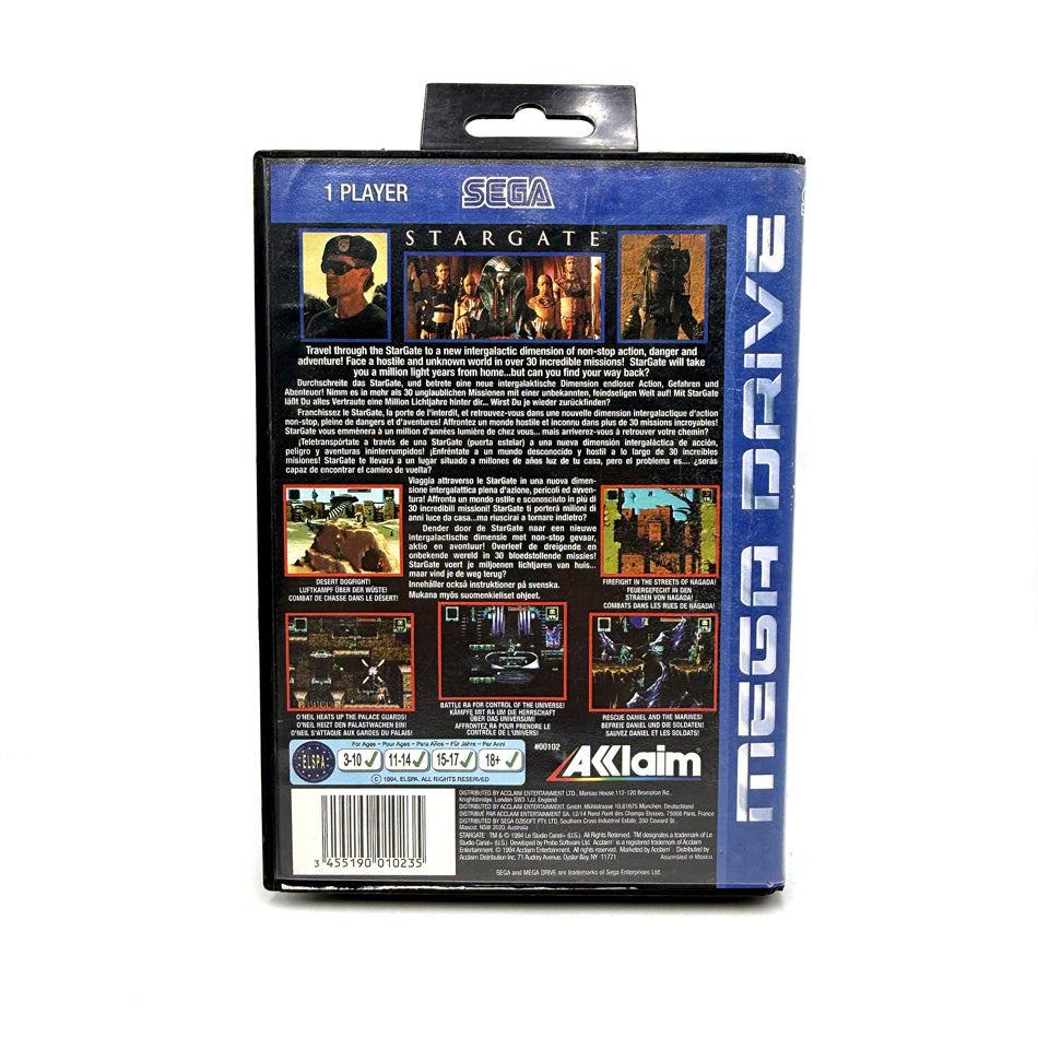 Stargate Sega Megadrive