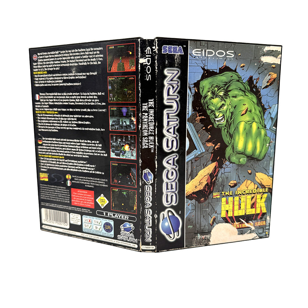 Boite The Incredible Hulk Sega Saturn