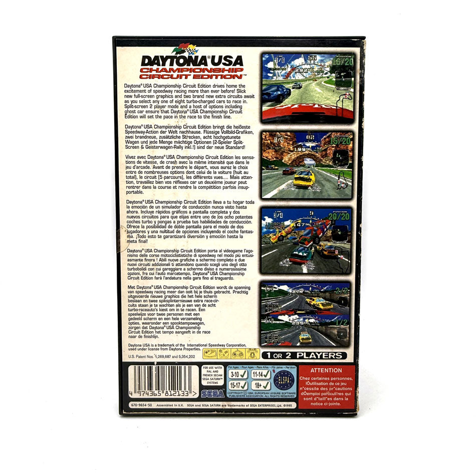 Daytona USA Championship Circuit Edition Sega Saturn