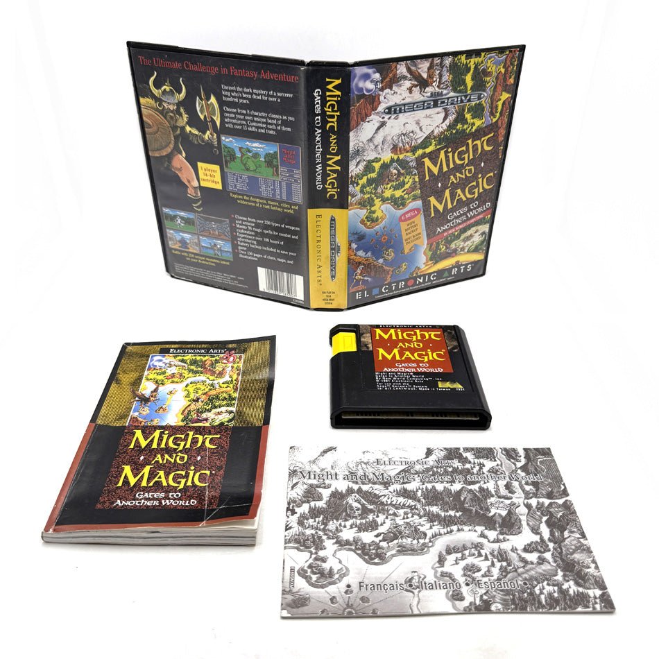 Might And Magic Gates To Another World Sega Megadrive