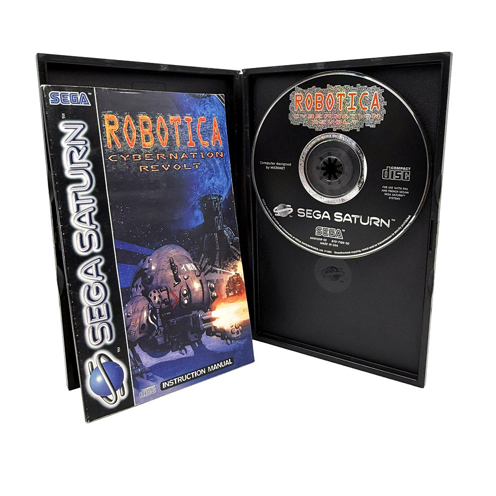 Robotica Cybernation Revolt Sega Saturn