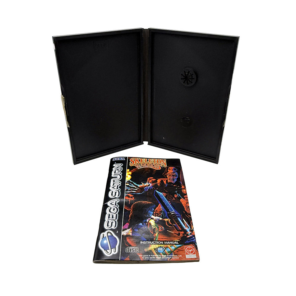 Boite et notice Skeleton Warriors Sega Saturn