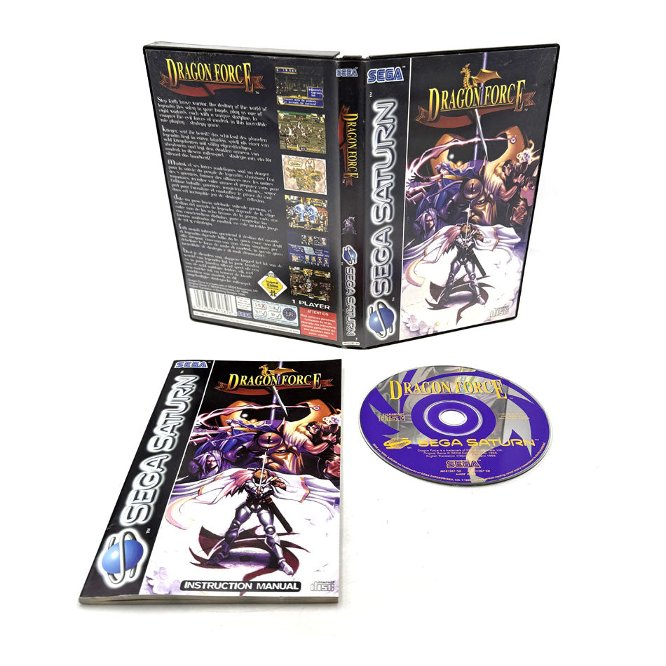 Dragon Force Sega Saturn (RARE) – Retromania Dragon Force Sega Saturn (RARE) – Retromania