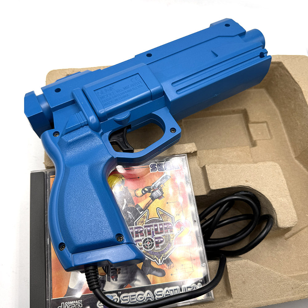 Virtua Gun + Virtua Cop 2 Sega Saturn Pack
