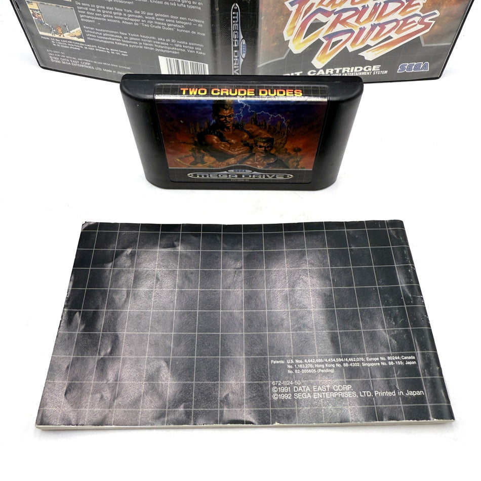 Two Crude Dudes Sega Megadrive