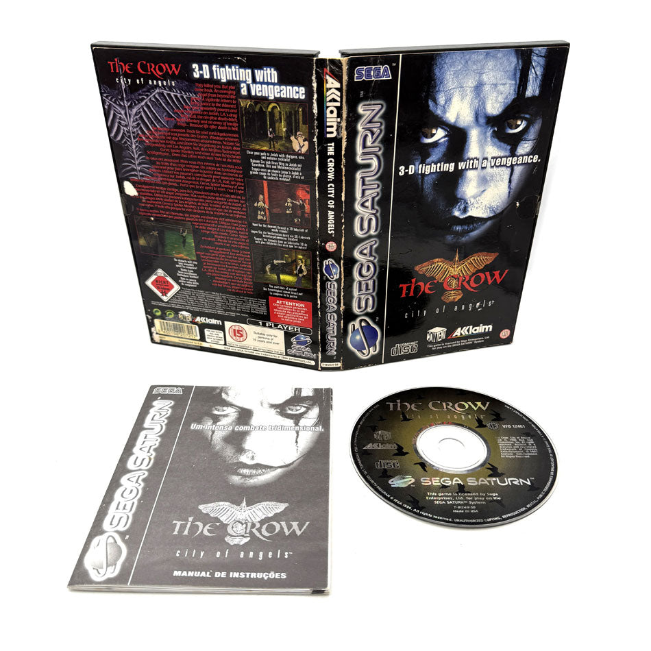 The Crow City Of Angels Sega Saturn