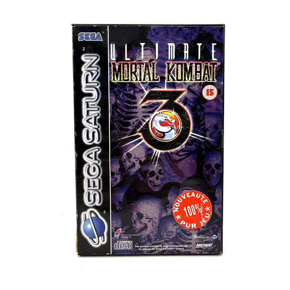 Ultimate Mortal Kombat 3 Sega Saturn