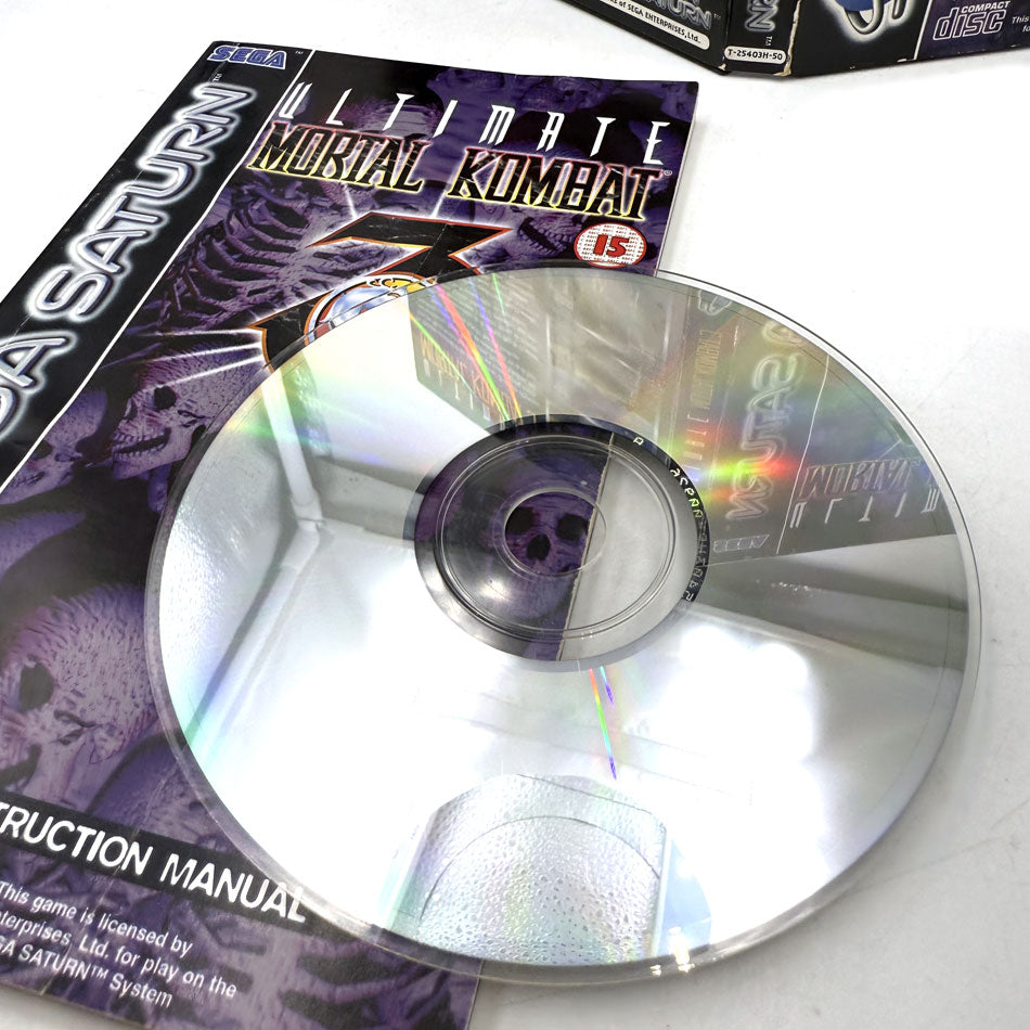 Ultimate Mortal Kombat 3 Sega Saturn