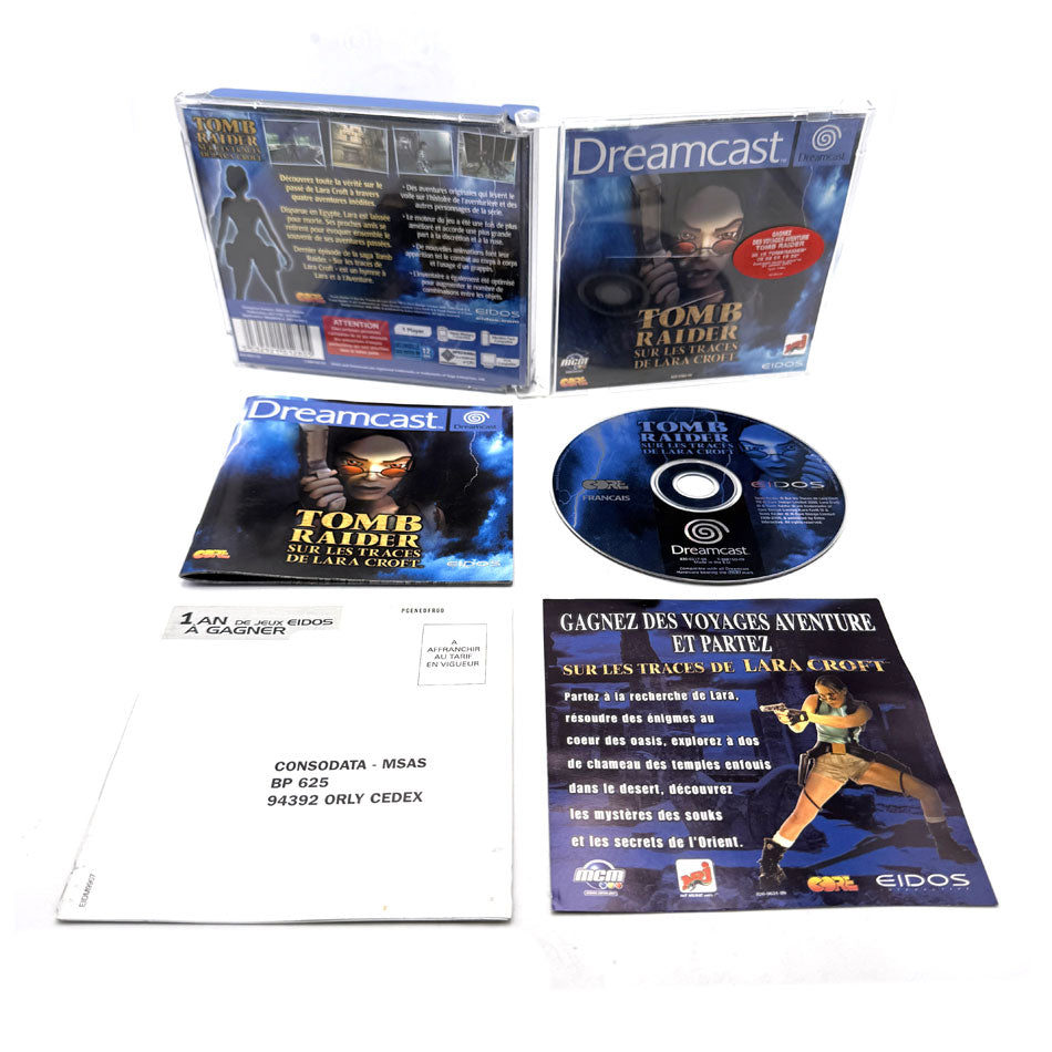 Tomb Raider Sur Les Traces de Lara Croft Sega Dreamcast