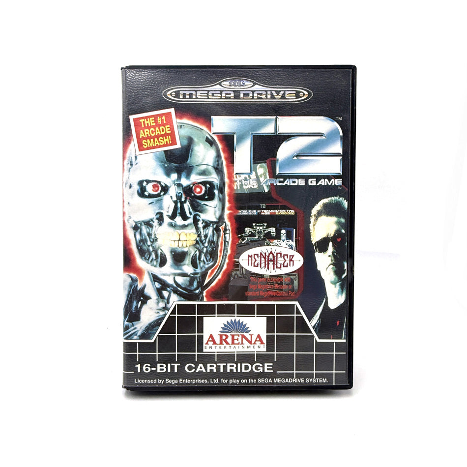 T2 The Arcade Game Sega Megadrive (Terminator 2)