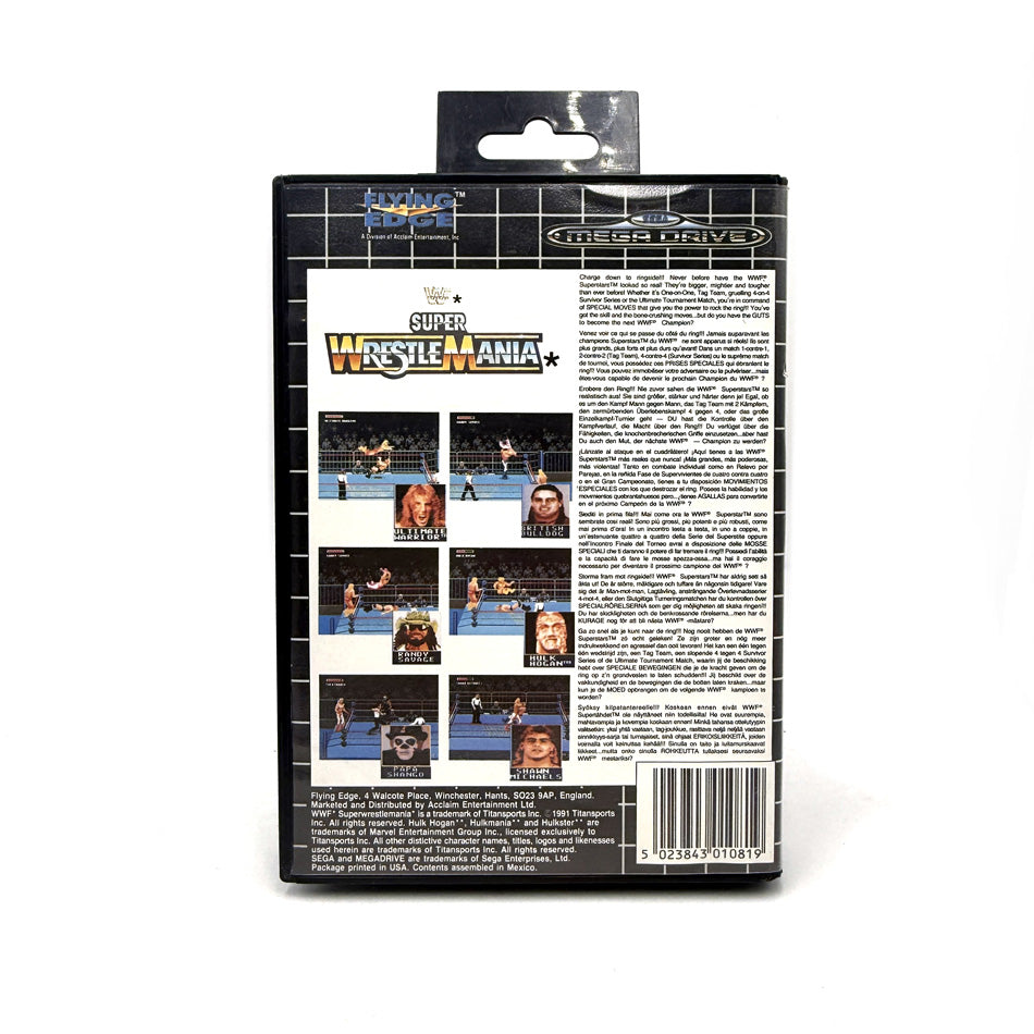Super WrestleMania Sega Megadrive