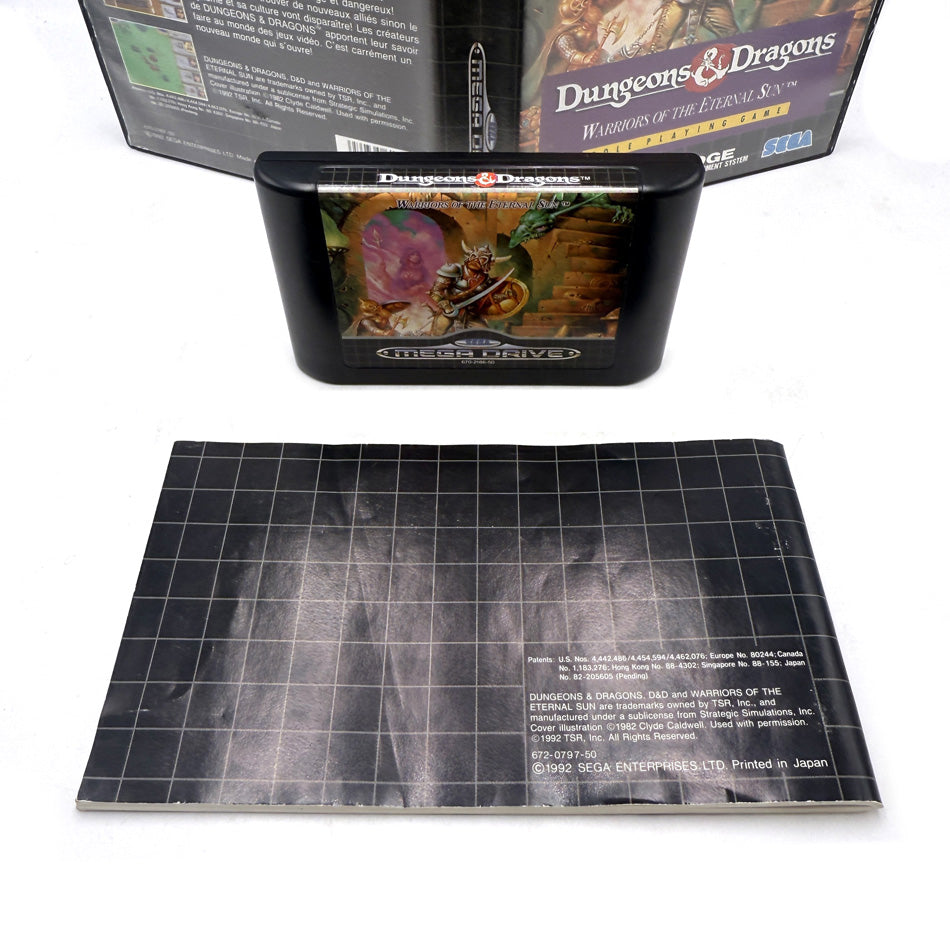 Dungeons & Dragons Warriors Of The Eternal Sun Sega Megadrive