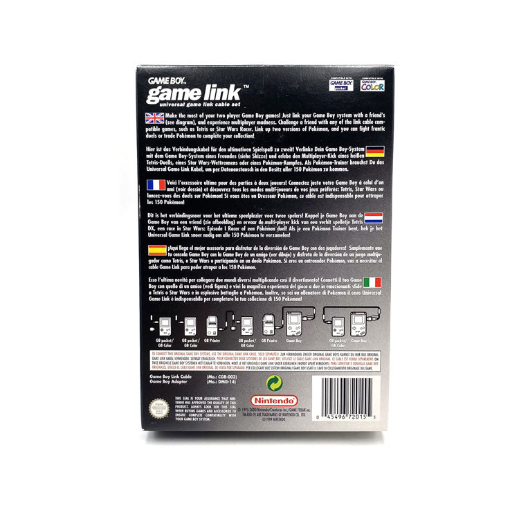 Câble Game Link Universal Cable Set Pokemon Box Nintendo Game Boy Color (CGB-003)