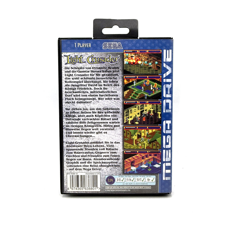 Light Crusader Sega Megadrive