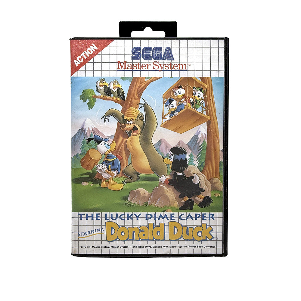 The Lucky Dime Caper Starring Donald Duck Sega Master System
