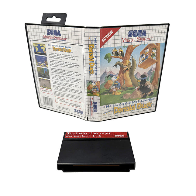 The Lucky Dime Caper Starring Donald Duck Sega Master System