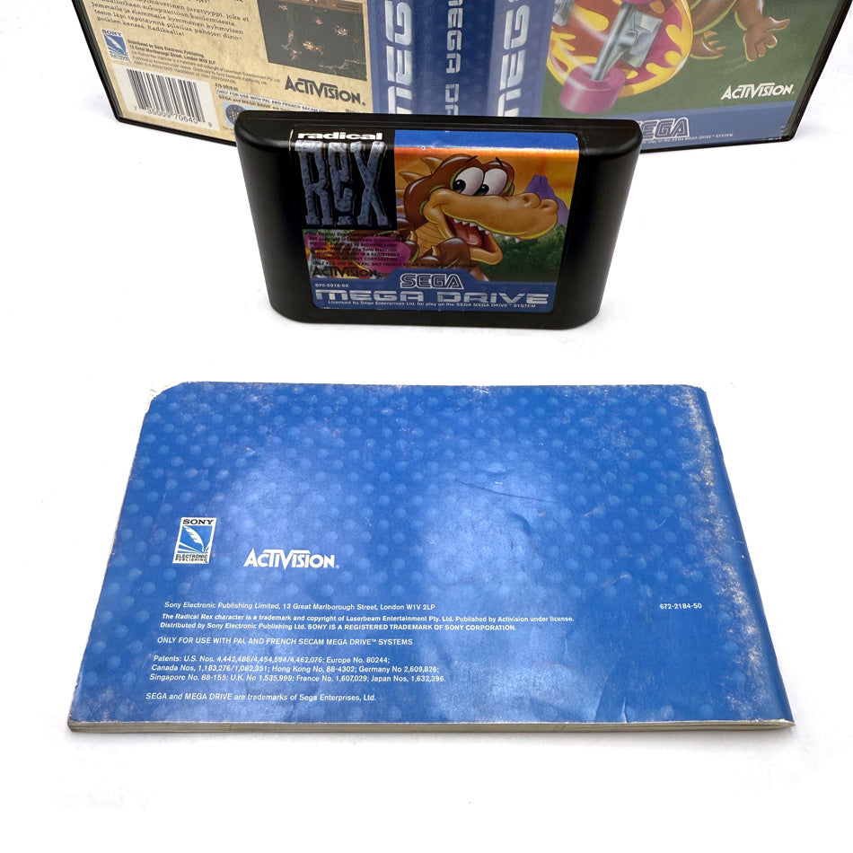 Radical Rex Sega Megadrive