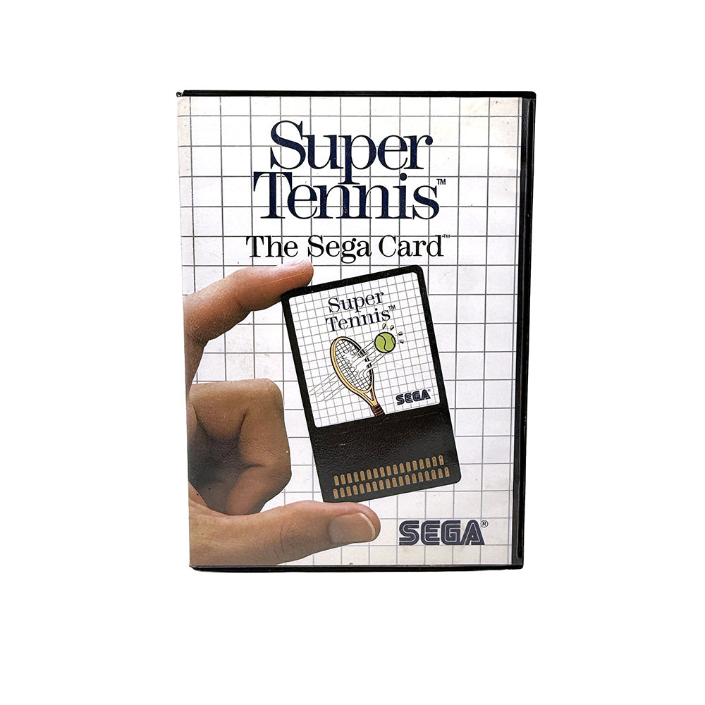 Super Tennis The Sega Card Sega Master System