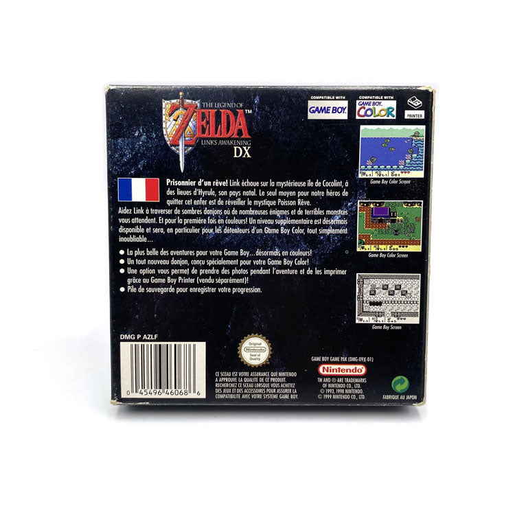 Boite et notices The Legend Of Zelda Link's Awakening DX Game Boy Color (Pas de jeu)