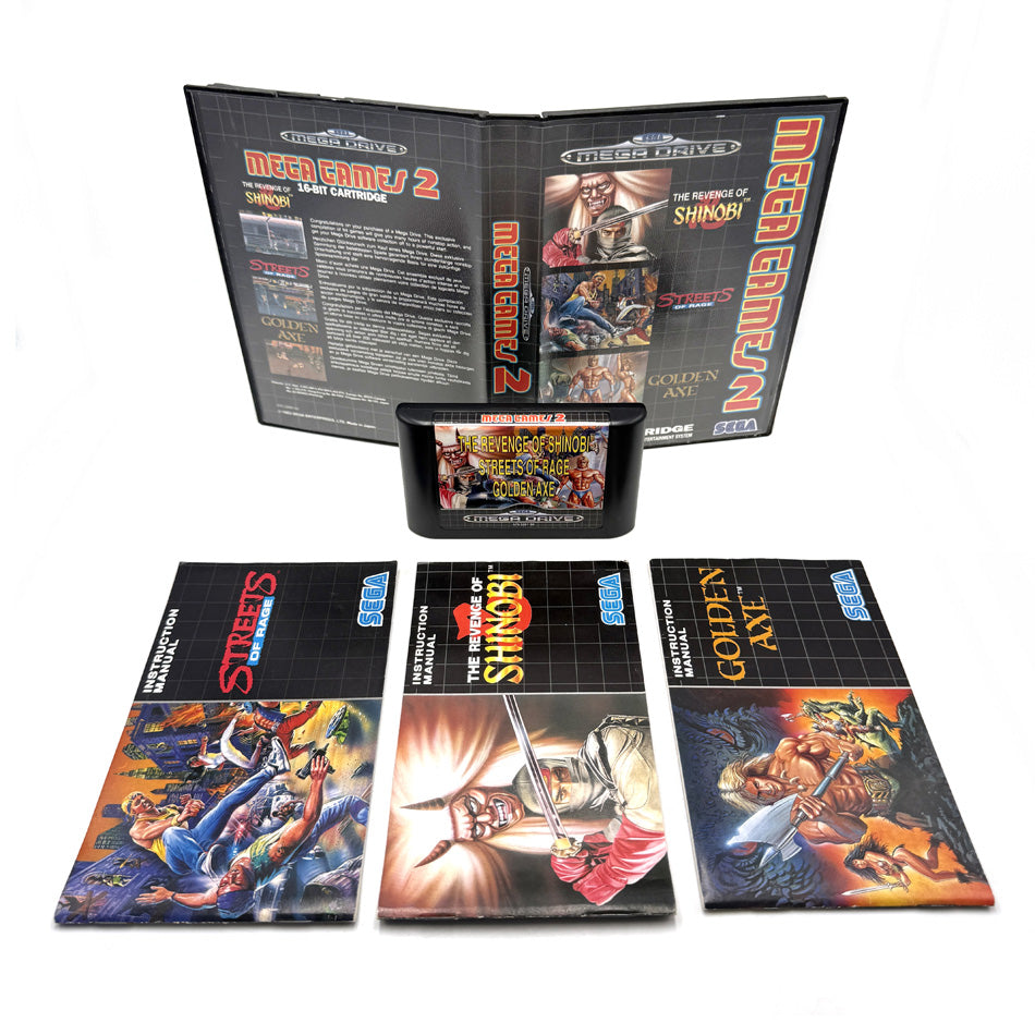 The revenge of shinobi streets of rage sega mega drive - Jeux vidéo The revenge of shinobi streets of rage sega mega drive - Jeux vidéo