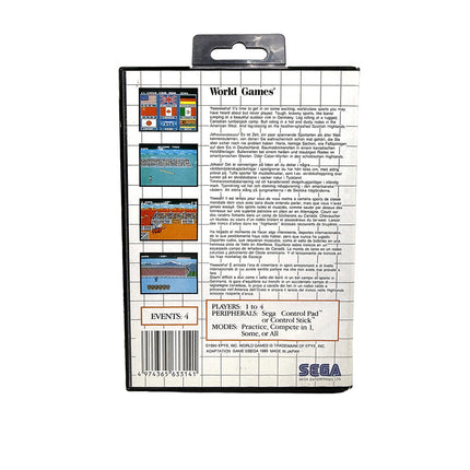 World Games Sega Master System