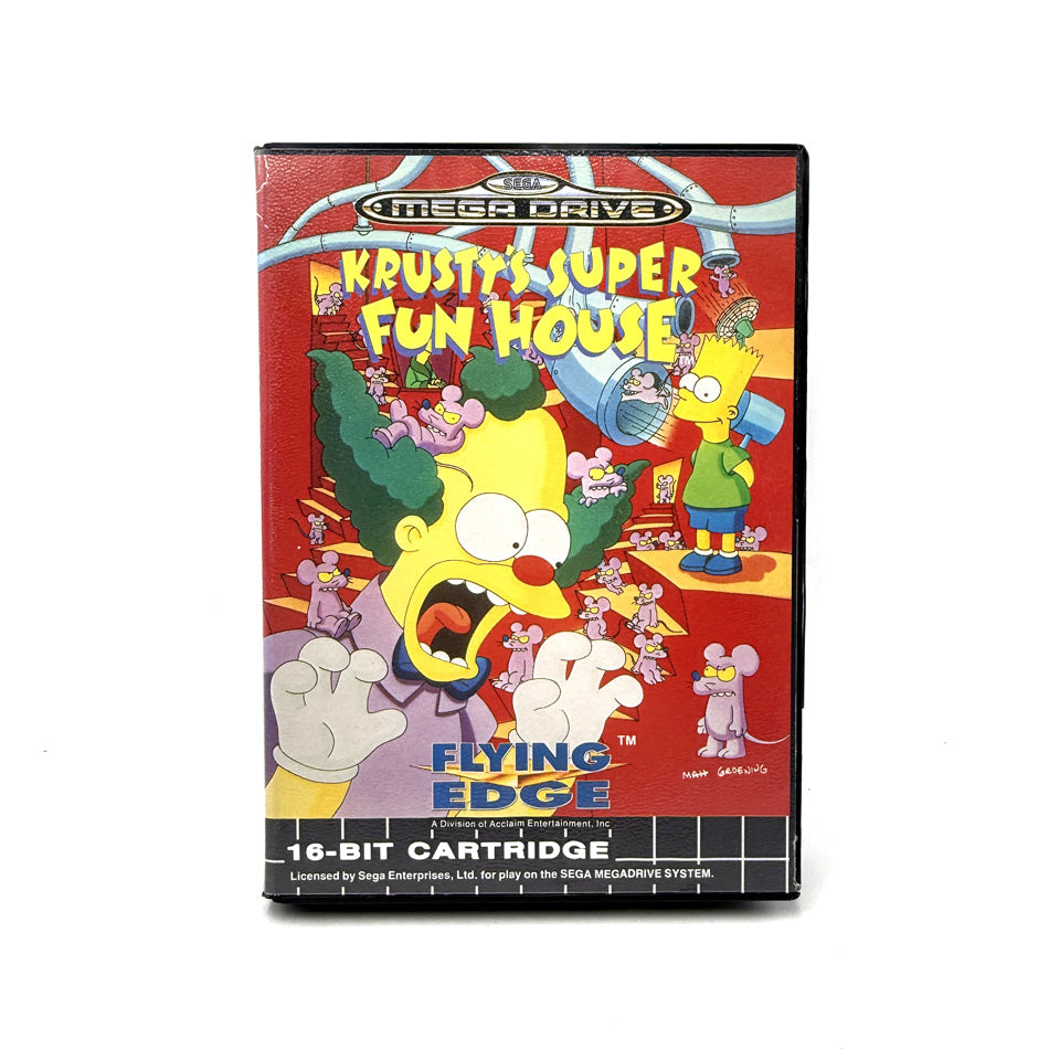 Krusty's Super Fun House Sega Megadrive