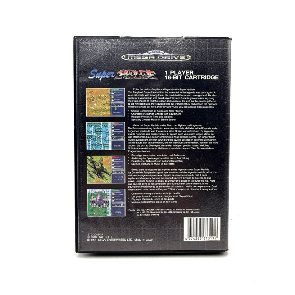 Super Hydlide Sega Megadrive