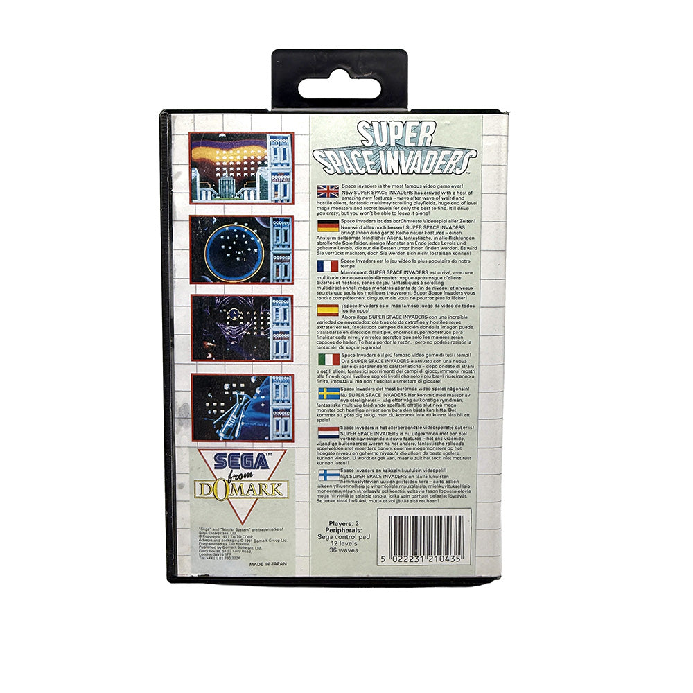 Super Space Invaders Sega Master System