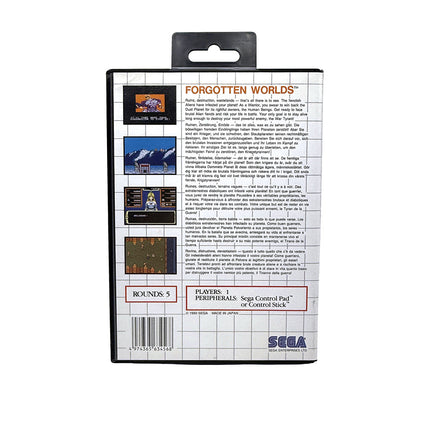 Forgotten Worlds Sega Master System