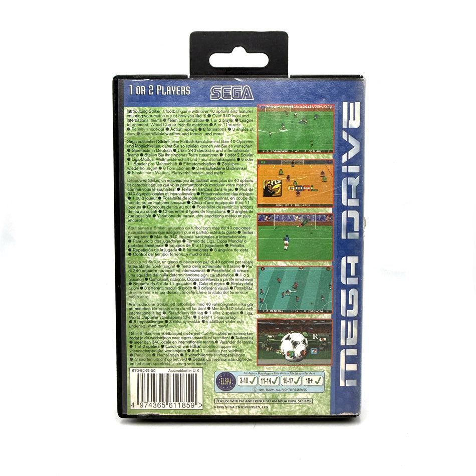 Striker Sega Megadrive
