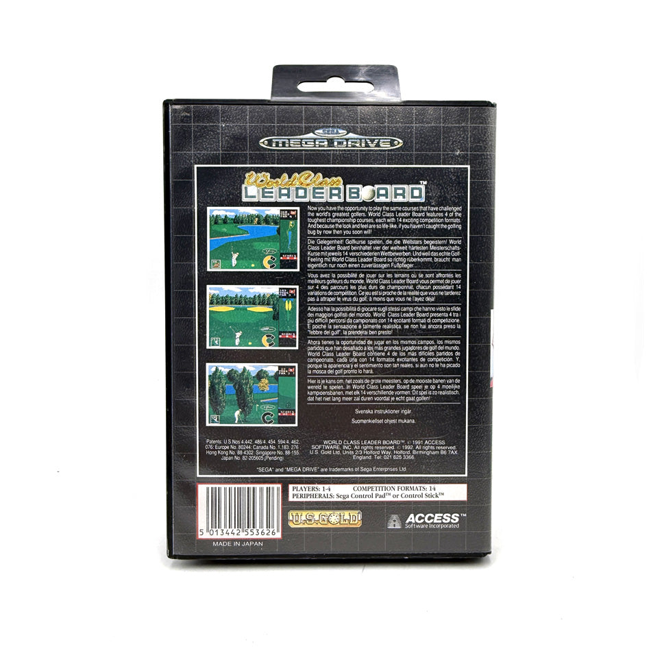 World Class Leader Board Sega Megadrive