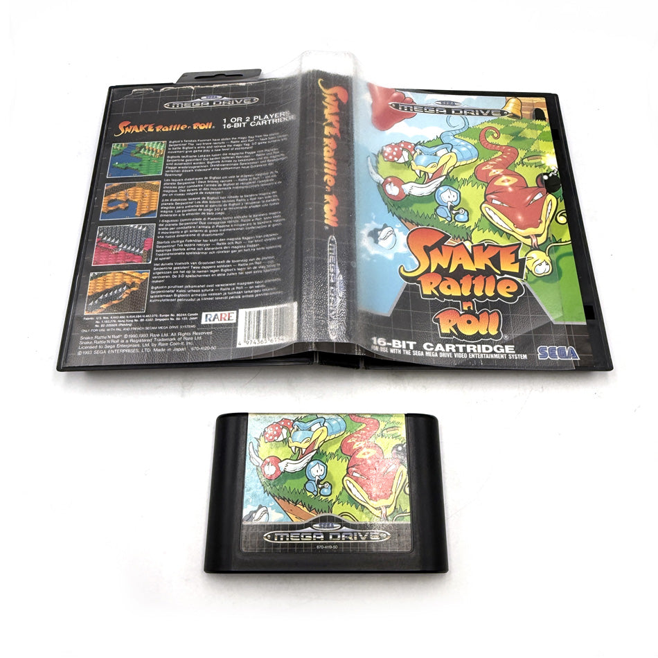 Snake Rattle N Roll Sega Megadrive