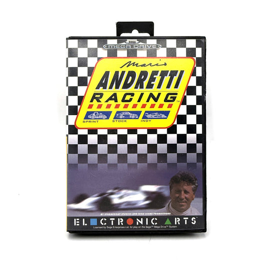 Mario Andretti Racing Sega Megadrive