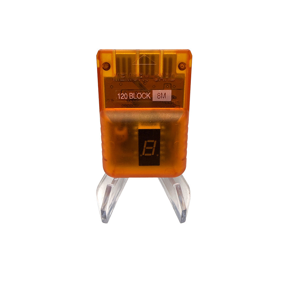 Carte mémoire 120 blocs Playstation 1 (8MB)