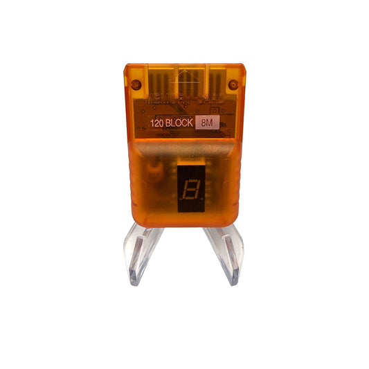 Carte mémoire 120 blocs Playstation 1 (8MB)